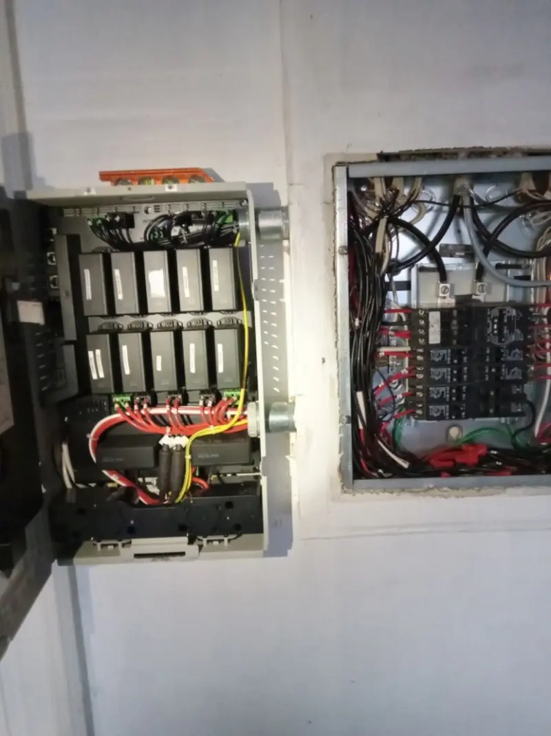 Electrical panel upgrade completed for Carbon Monoxide Detector Installation in Crawford